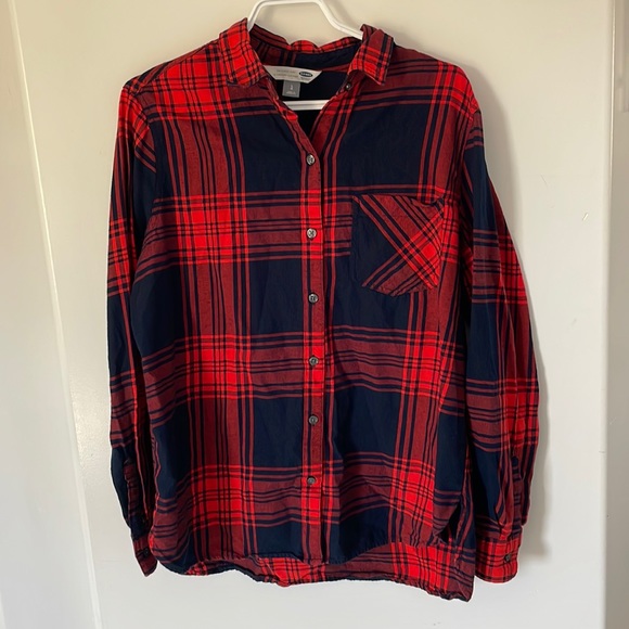 Plaid Flannel Shirt - Picture 1 of 2